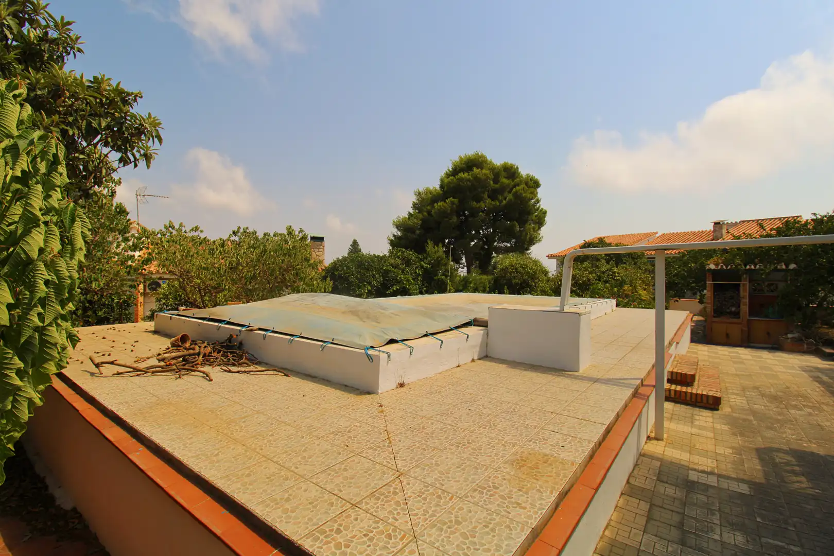 Terraza de Casa o chalet en venta en Alhaurín de la Torre con Aire acondicionado, Calefacción y Jardín privado