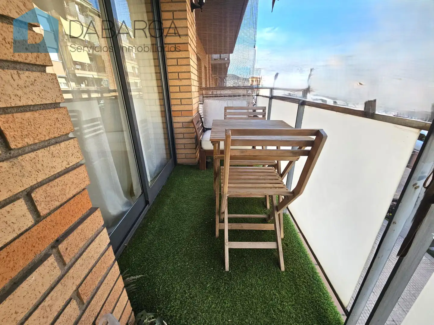 Terrasse von Wohnung zum Verkauf in Molins de Rei mit Klimaanlage, Heizung und Parkett