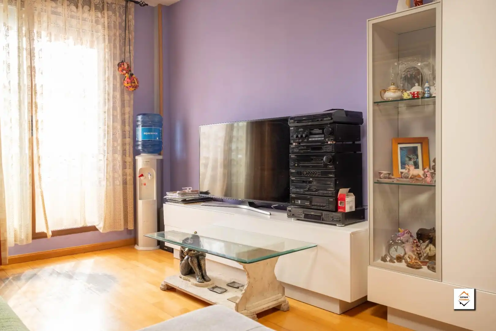 Living room of Flat for sale in Zaragoza  with Air Conditioner, Heating and Terrace