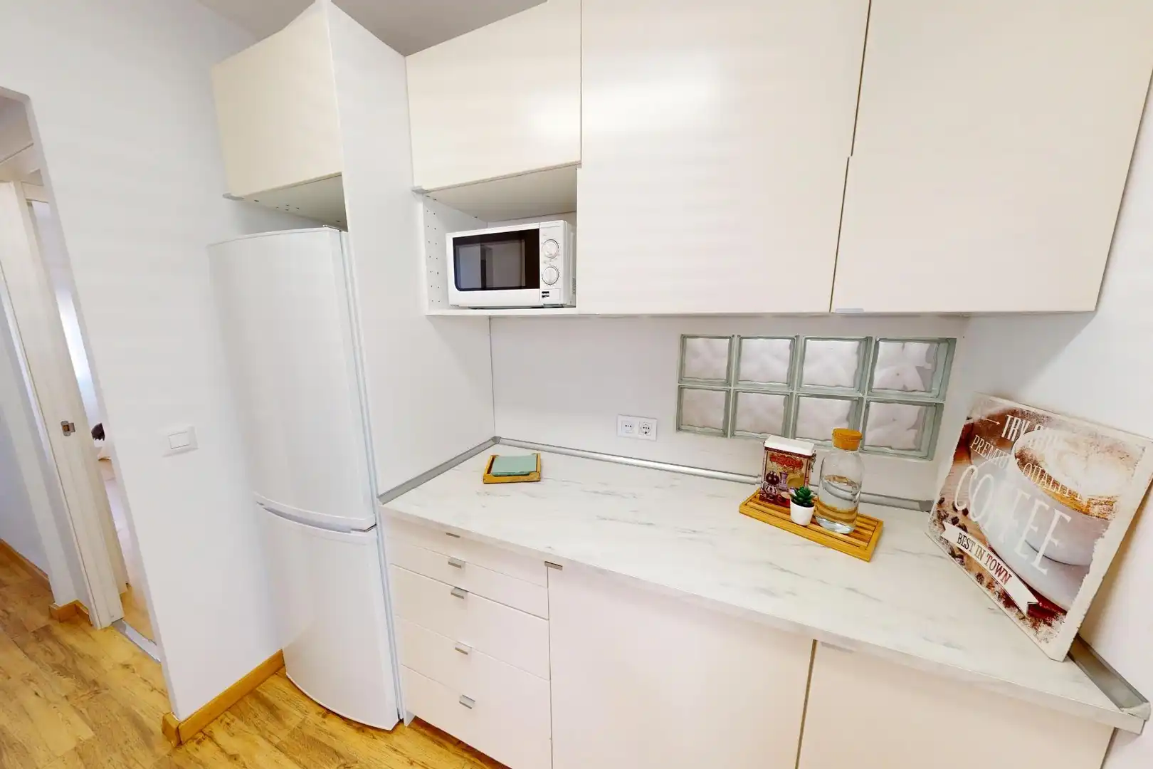 Küche von Wohnung zum Verkauf in Valencia mit Balkon