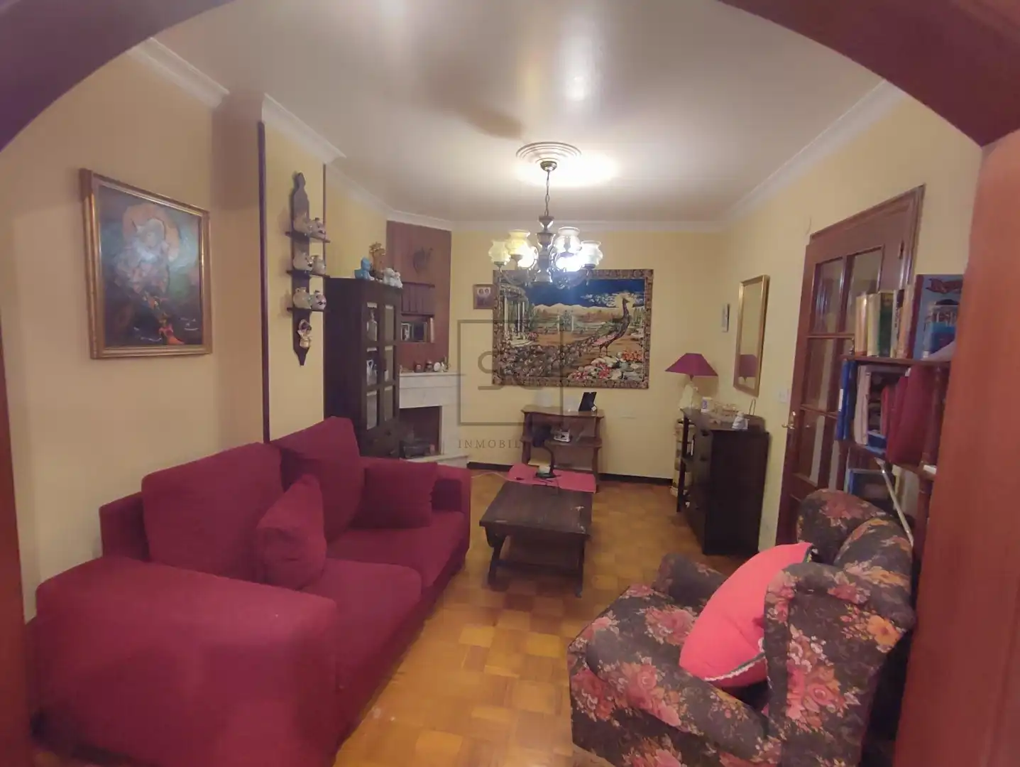 Sala de estar de Piso en venta en Ferrol con Calefacción, Parquet y Terraza