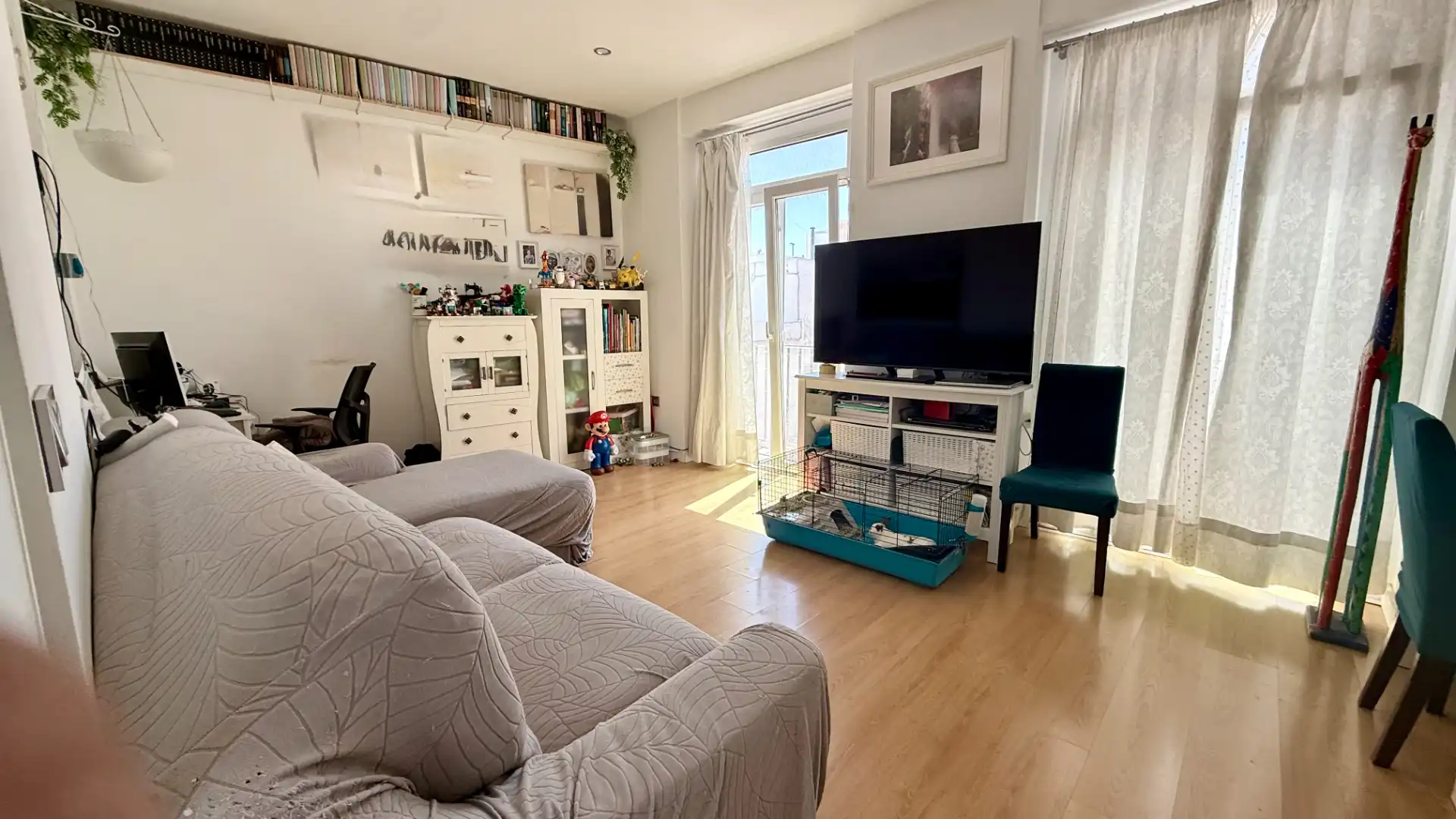 Sala d'estar de Pis en venda en Cádiz amb Moblat, Forn i Rentadora