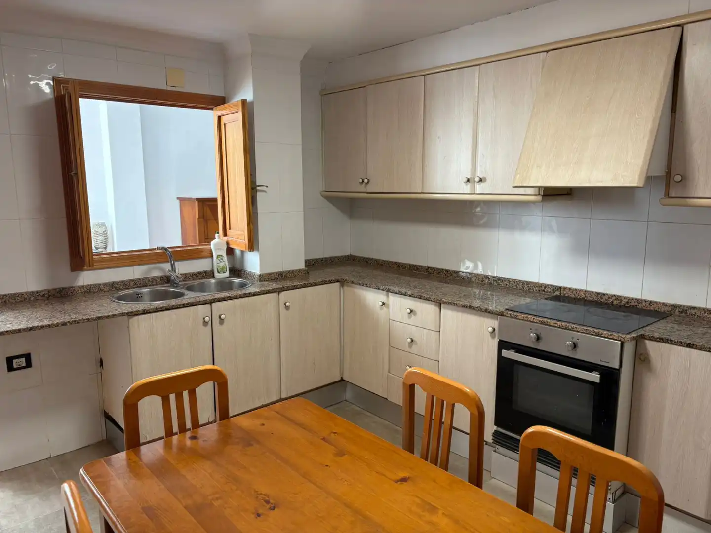 Cocina de Planta baja en venta en Vilallonga / Villalonga con Aire acondicionado, Amueblado y Horno