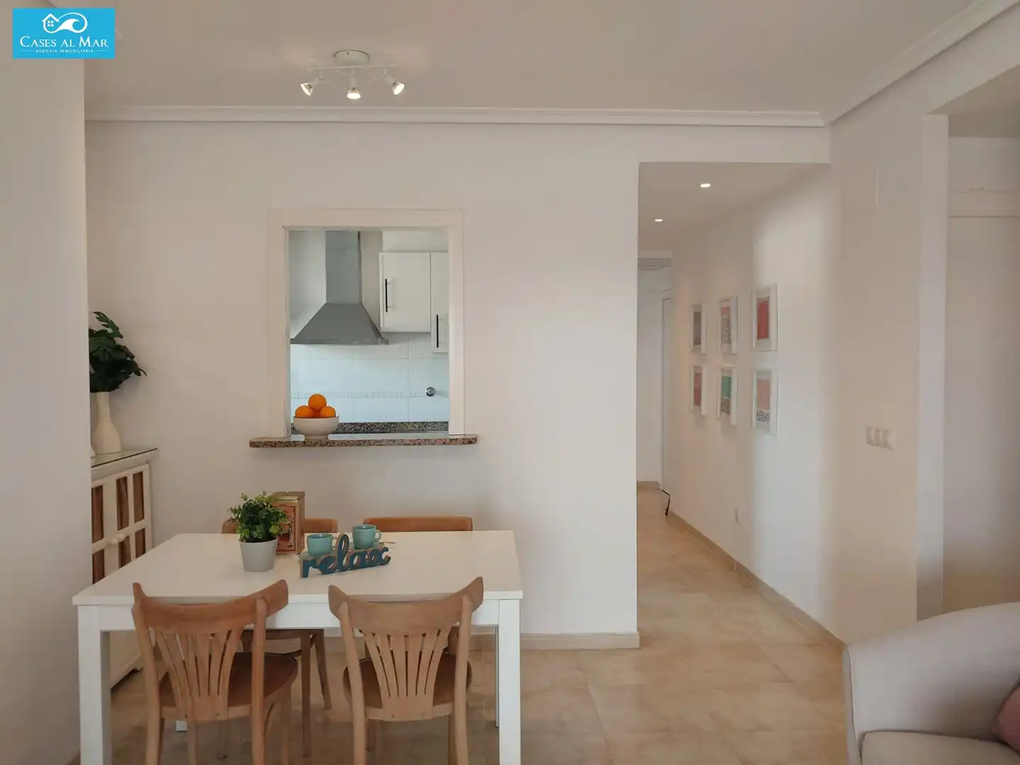 Menjador de Apartament en venda en Oropesa del Mar / Orpesa amb Aire condicionat, Calefacció i Terrassa