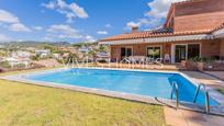 Exterior view of House or chalet for sale in Caldes d'Estrac  with Air Conditioner, Heating and Private garden