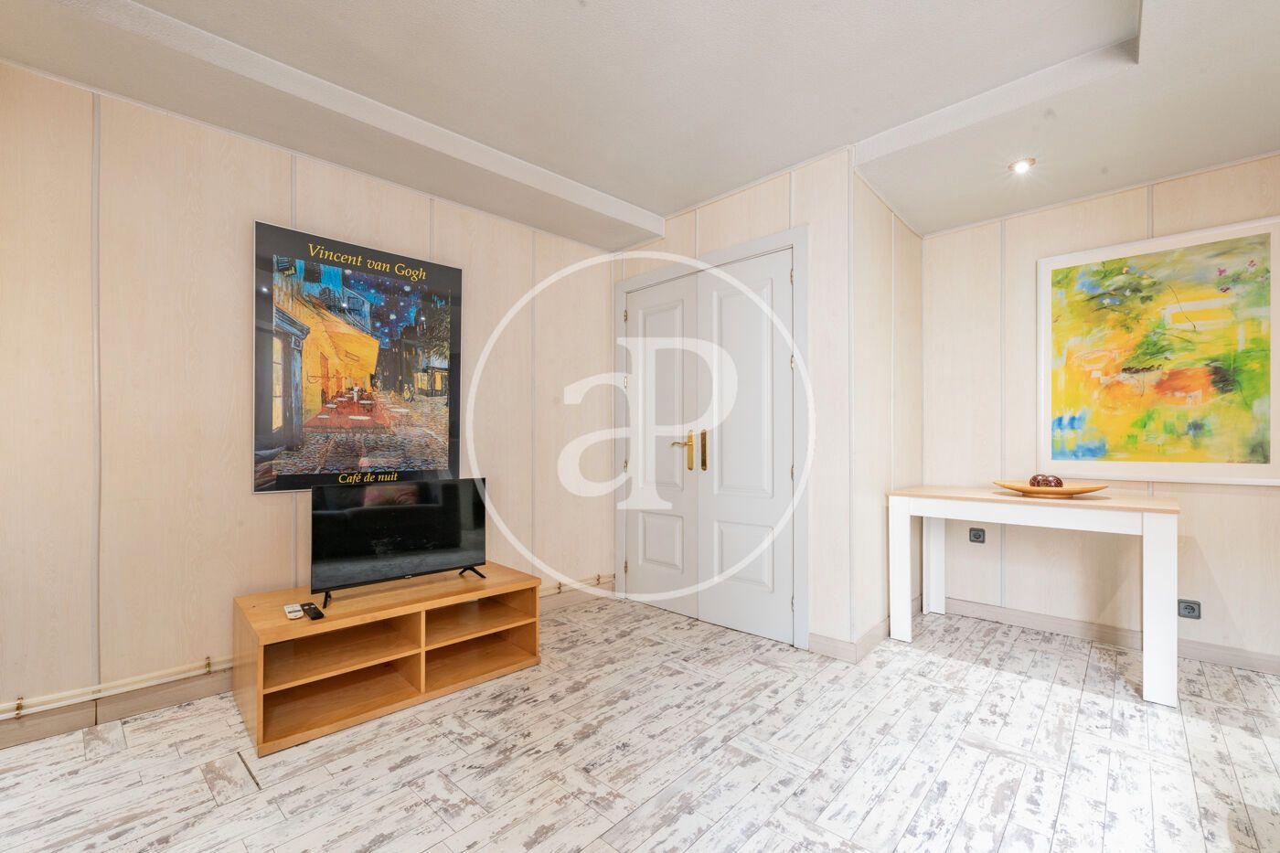 Bedroom of Flat for sale in  Madrid Capital  with Air Conditioner, Heating and Furnished