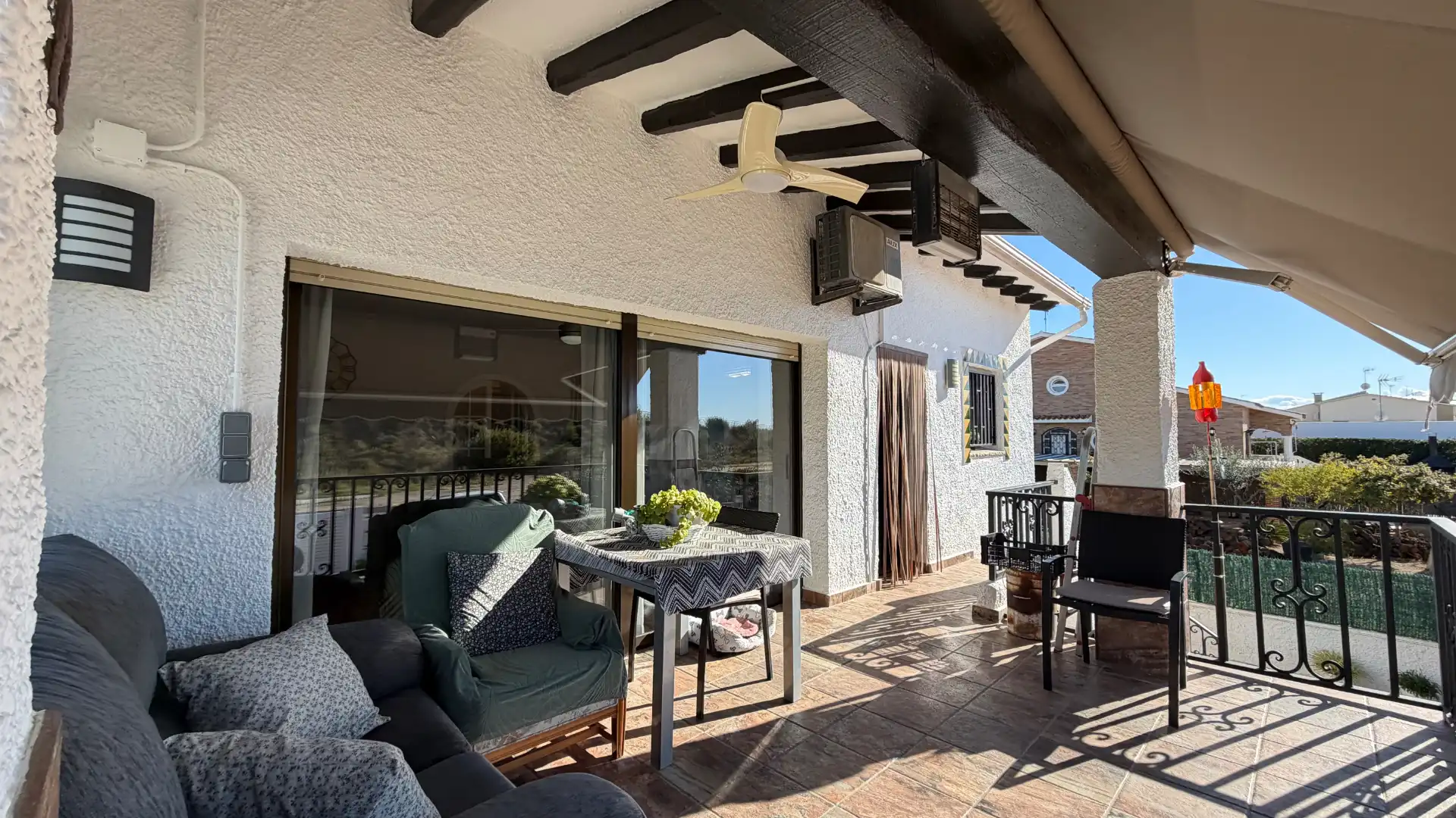 Terrassa de Casa o xalet en venda en Creixell amb Aire condicionat, Jardí privat i Terrassa