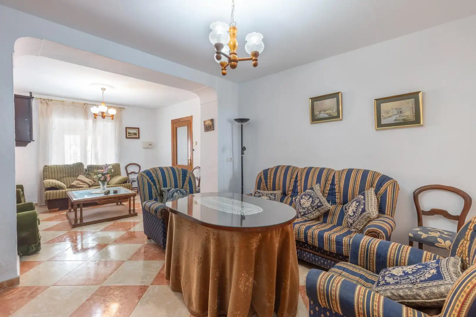 Living room of Houses for sale in Jayena  with Terrace and Balcony