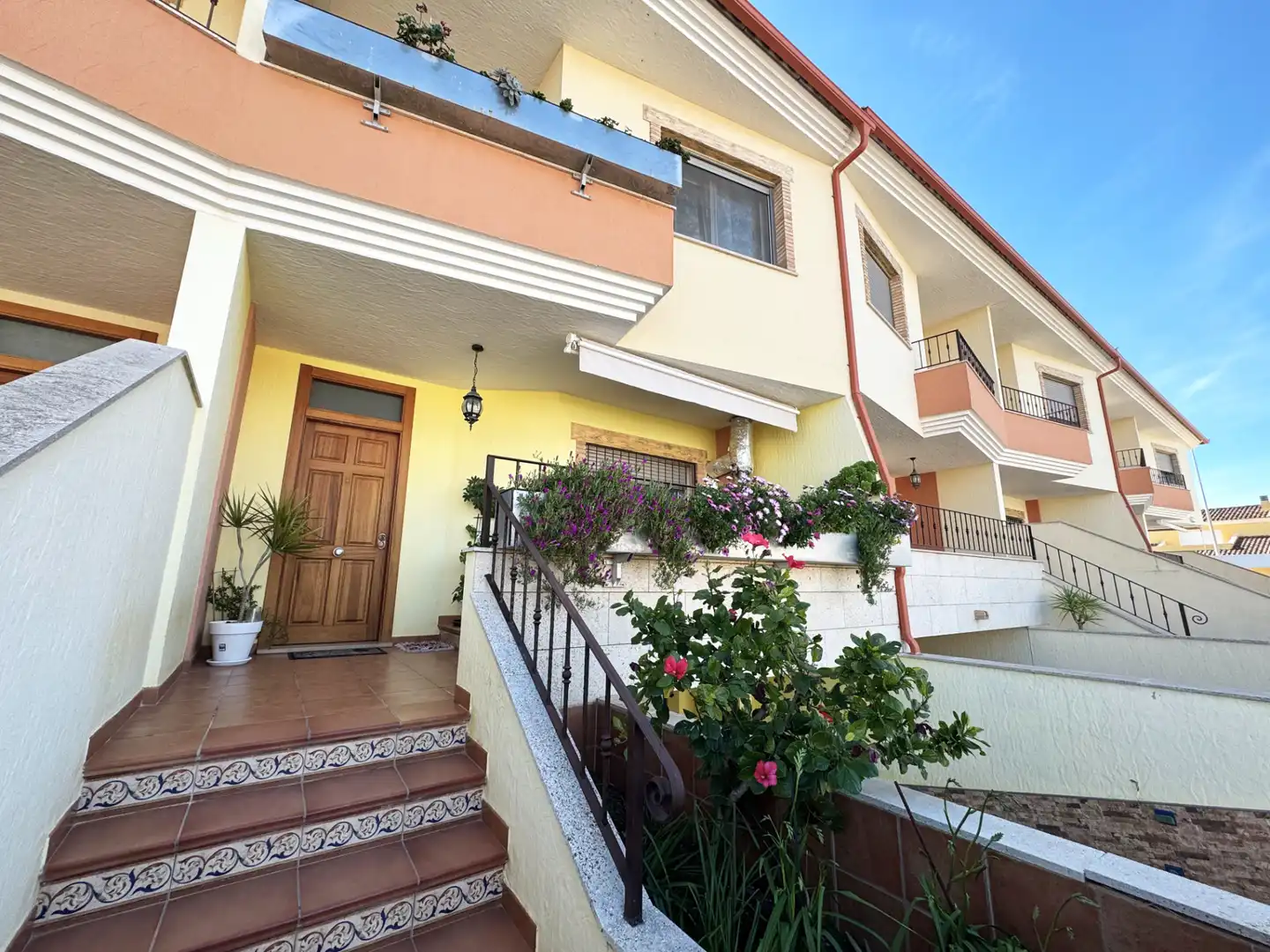 Vista exterior de Casa adosada en venta en San Javier con Aire acondicionado, Jardín privado y Trastero
