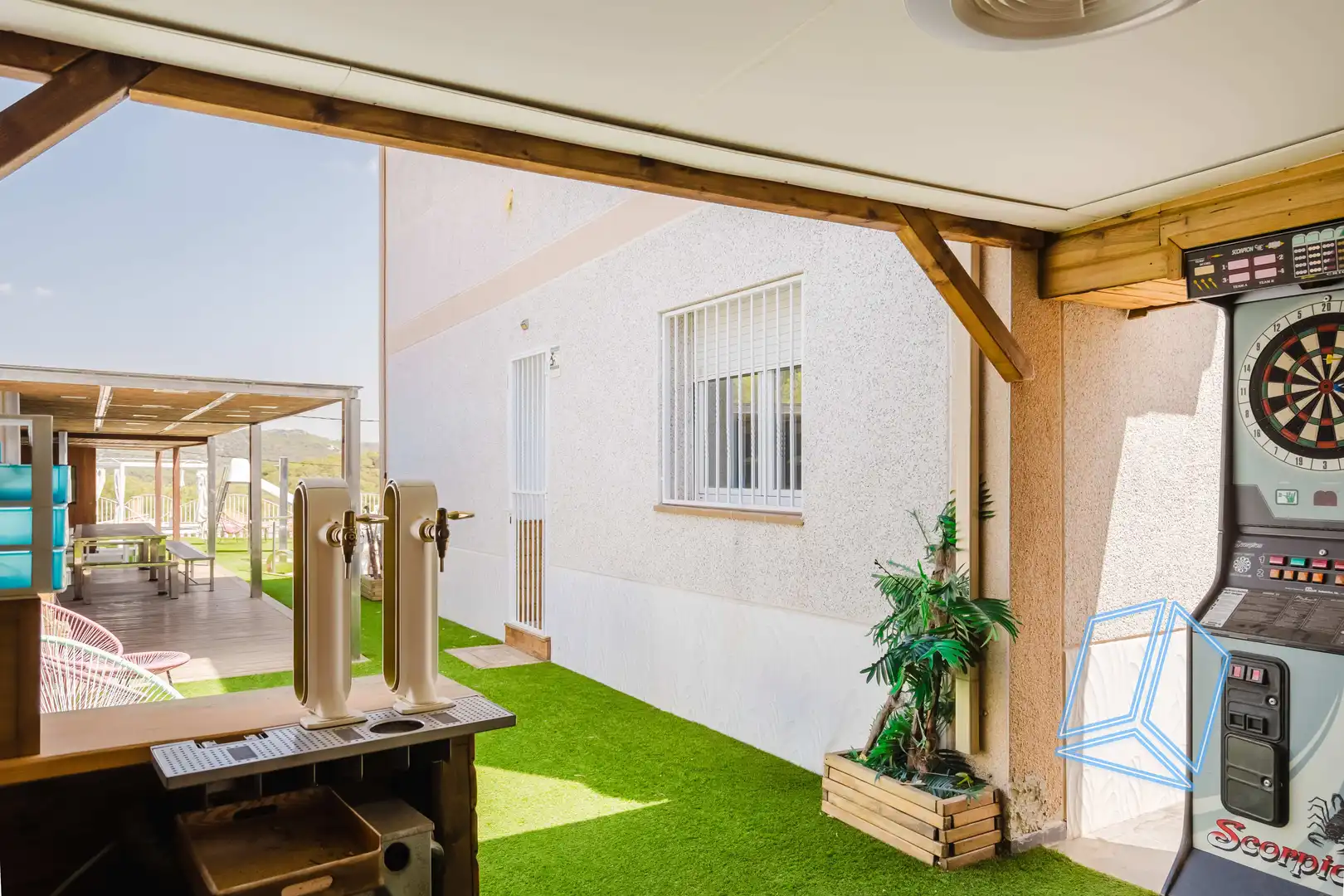 Terraza de Casa o chalet en venta en Canyelles con Piscina y Balcón