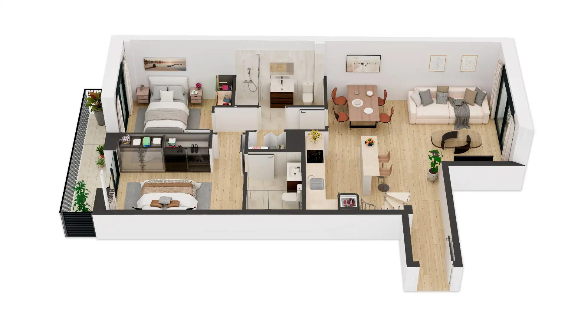 New build Duplex with terrace for sale in Carrer Bateria 39, imagen 2