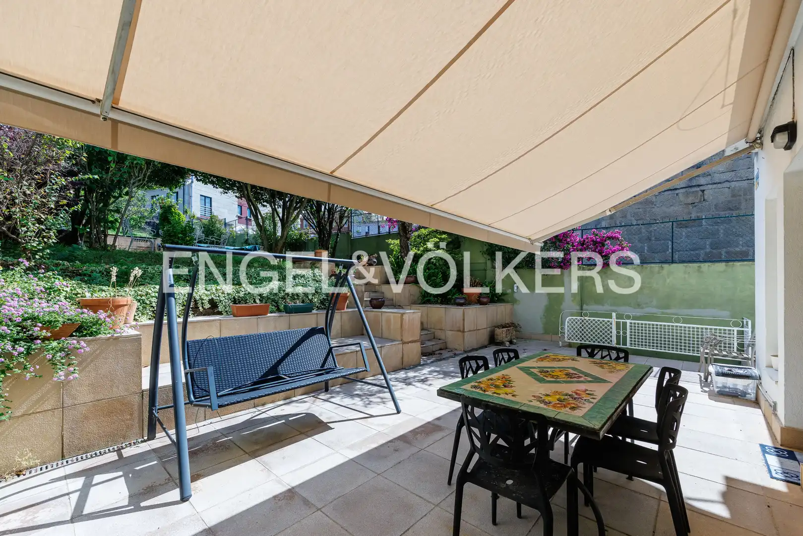 Terrace of Apartments for rent in Vigo   with Heating, Private garden and Terrace