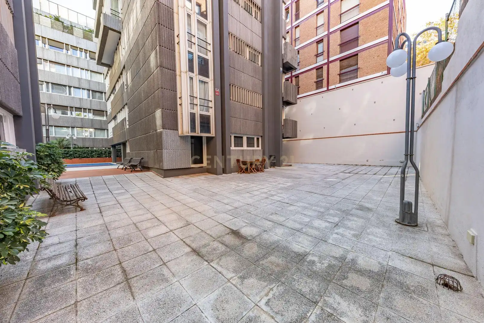 Exterior view of Apartments for rent in Barcelona  with Air Conditioner, Swimming Pool and Oven