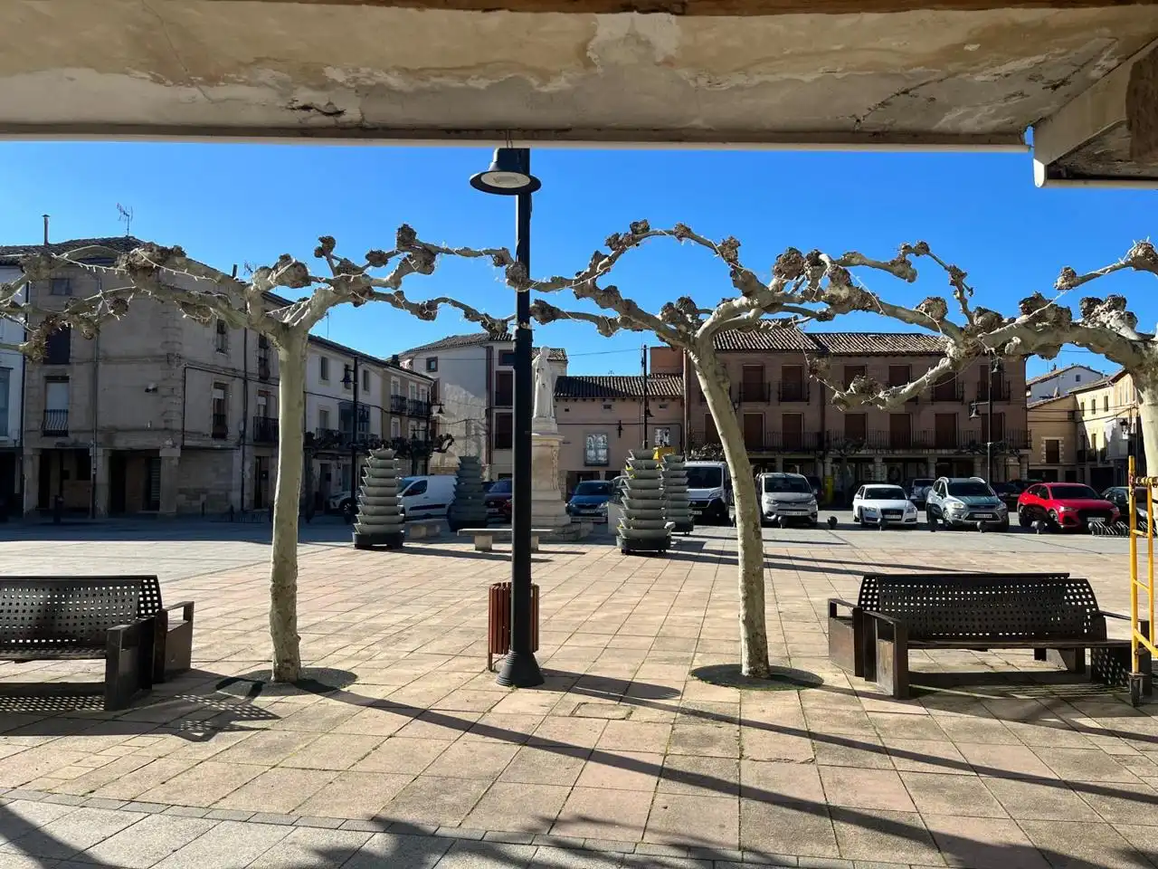 Exterior view of Buildings for sale in Villadiego