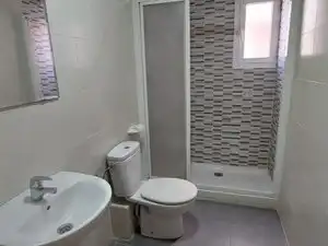 Badezimmer von Wohnung zur untervermieten in Málaga mit Möbliert