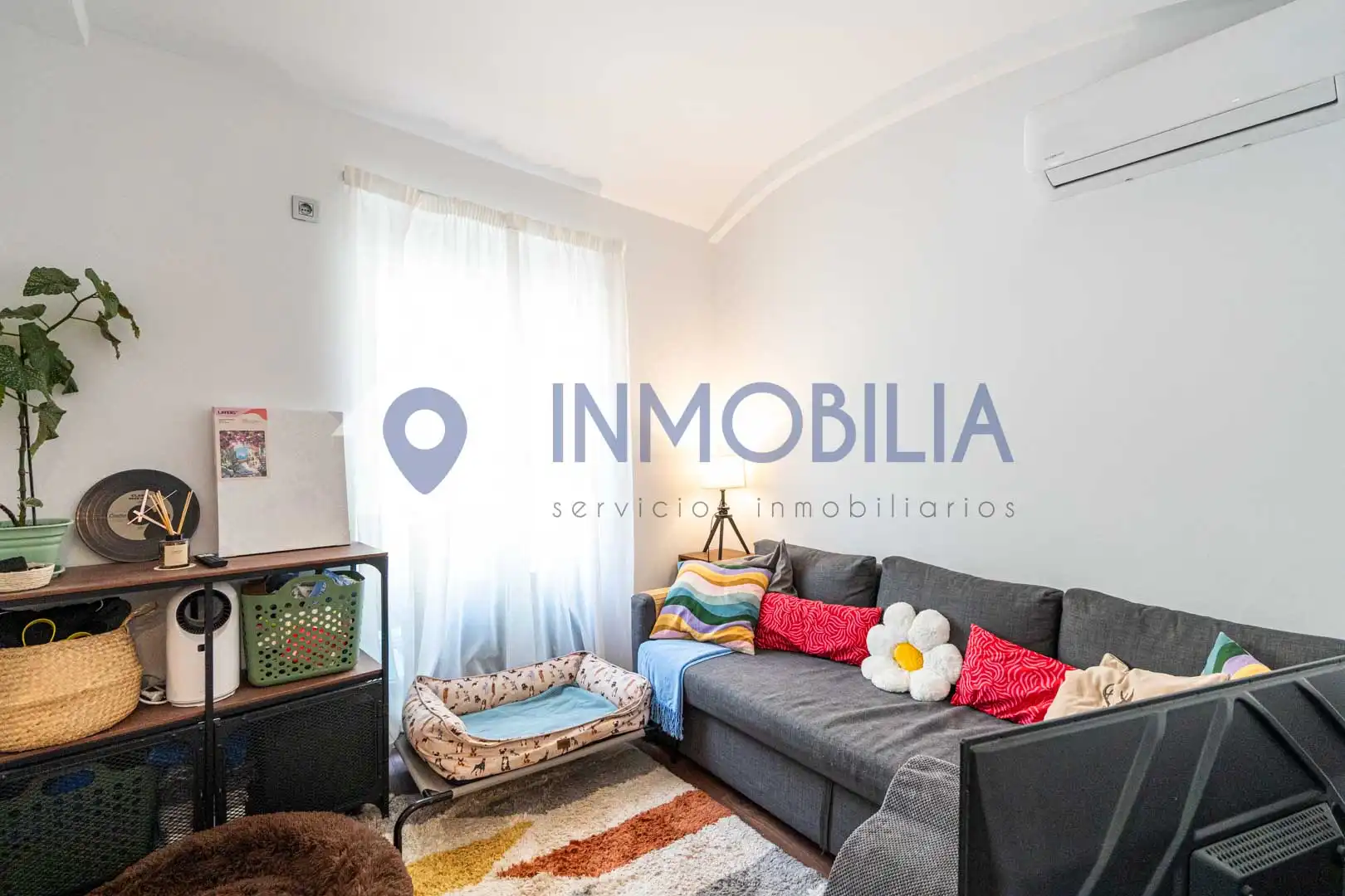 Bedroom of Flat for sale in  Madrid Capital  with Air Conditioner, Heating and Balcony
