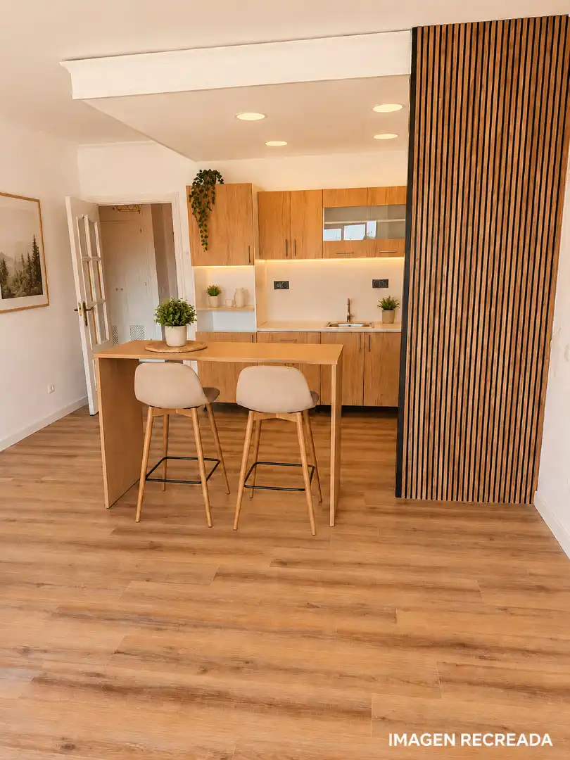 Cocina de Piso en venta en Estepona con Aire acondicionado, Terraza y Piscina comunitaria