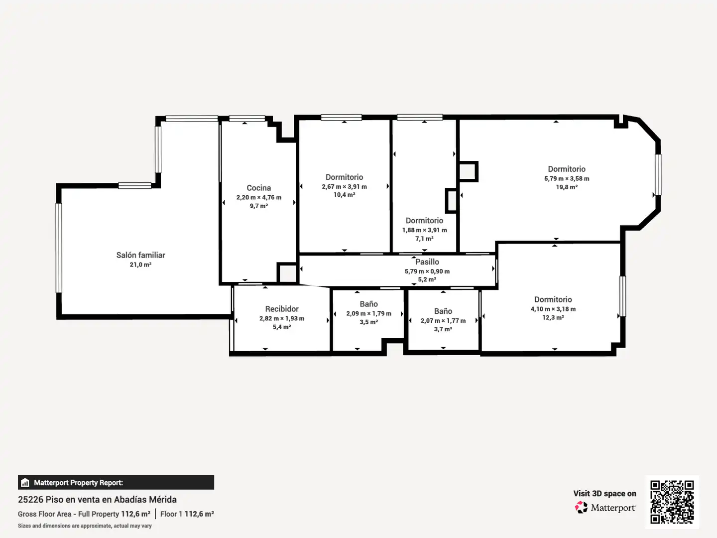 Piso en venta en Mérida con Trastero