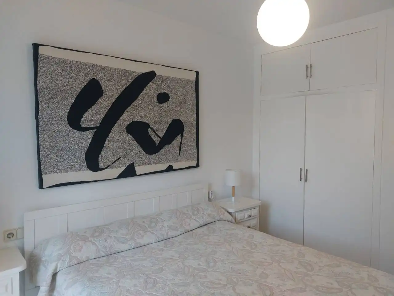 Bedroom of Flat for rent in Vilanova i la Geltrú  with Private garden, Terrace and Furnished