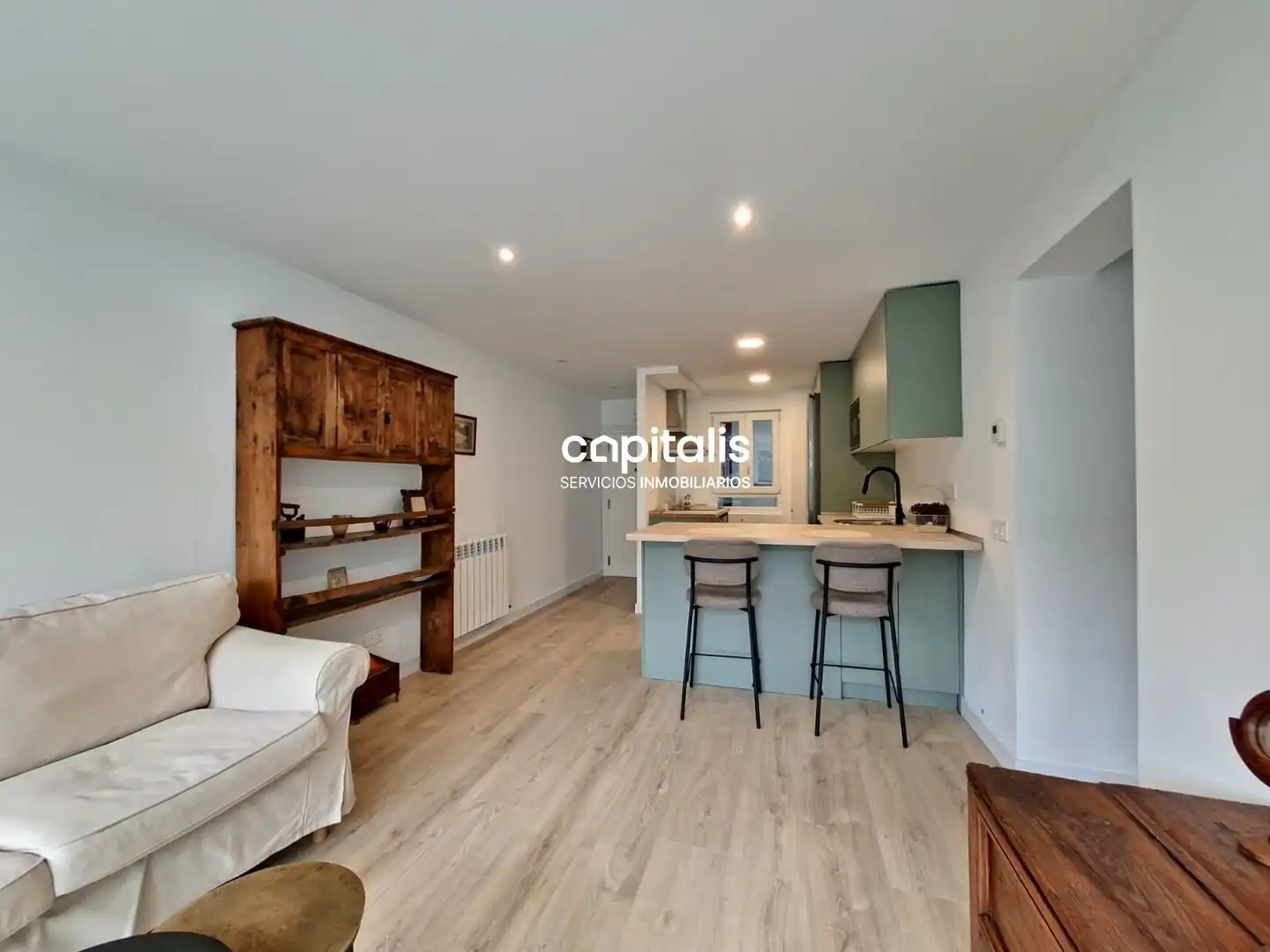 Kitchen of Flat for rent in Madrid  with Air Conditioner, Heating and Furnished
