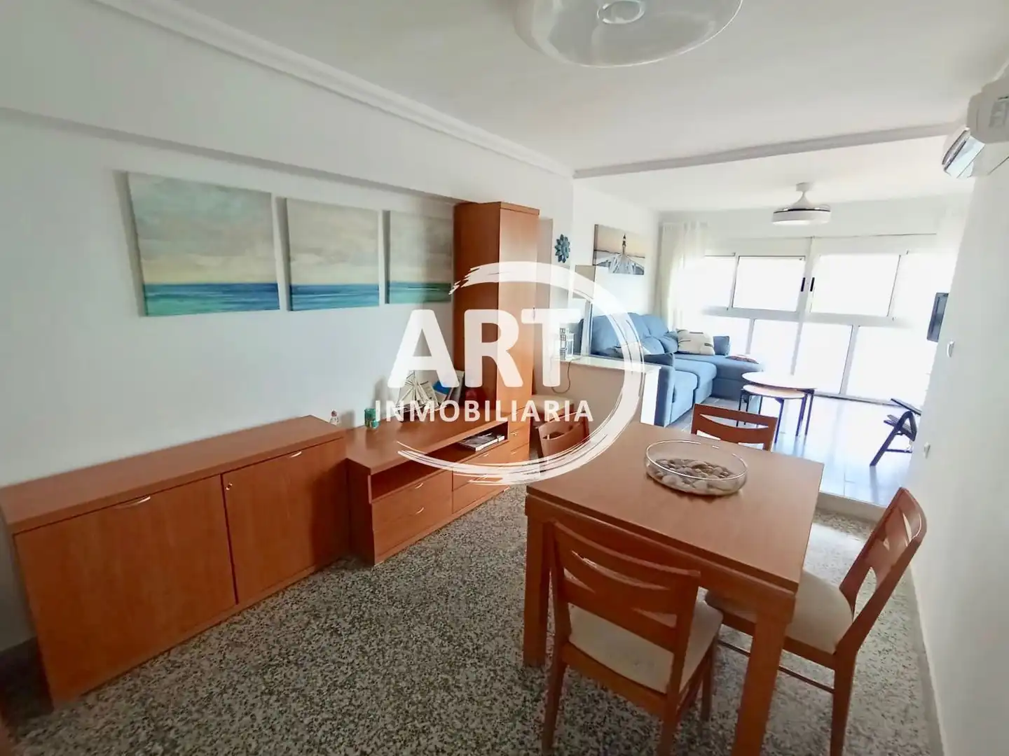 Sala de estar de Ático en venta en Valencia con Aire acondicionado y Terraza
