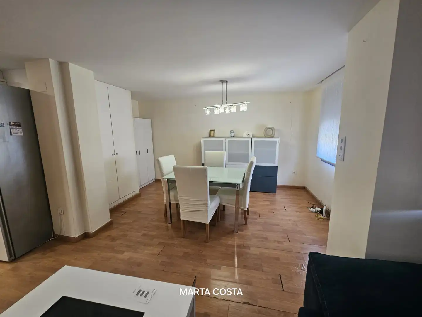Dining room of Flat for sale in Almoines  with Air Conditioner, Heating and Parquet flooring