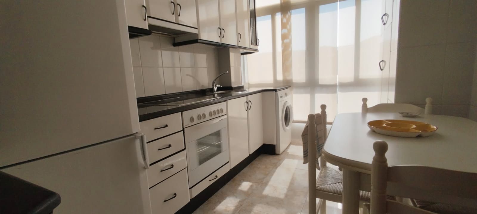 Kitchen of Flat for sale in A Rúa   with Furnished