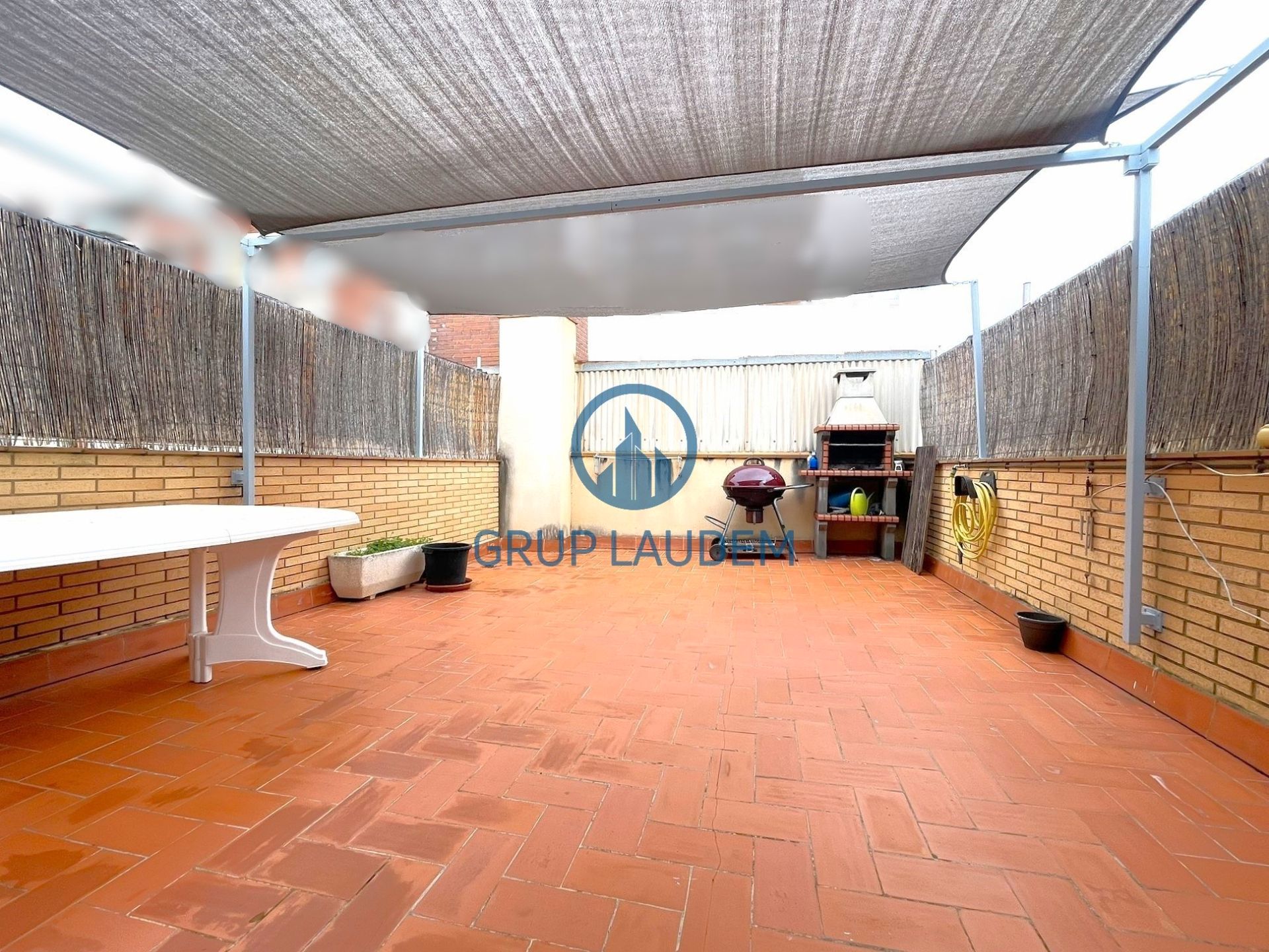 Garden of Attic for sale in Mataró  with Air Conditioner, Heating and Parquet flooring