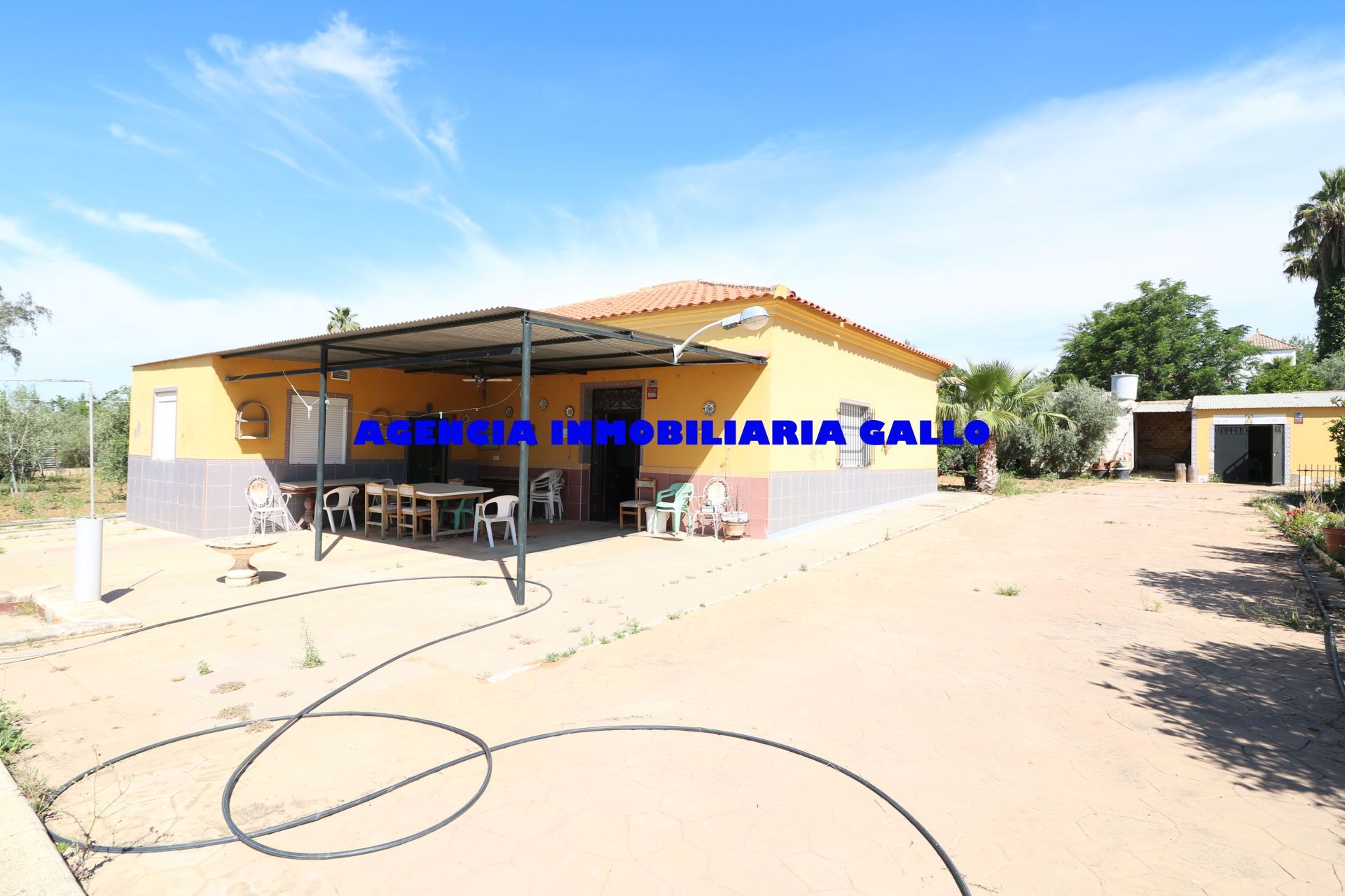 Jardí de Casa o xalet en venda en Arahal amb Aire condicionat, Jardí privat i Traster