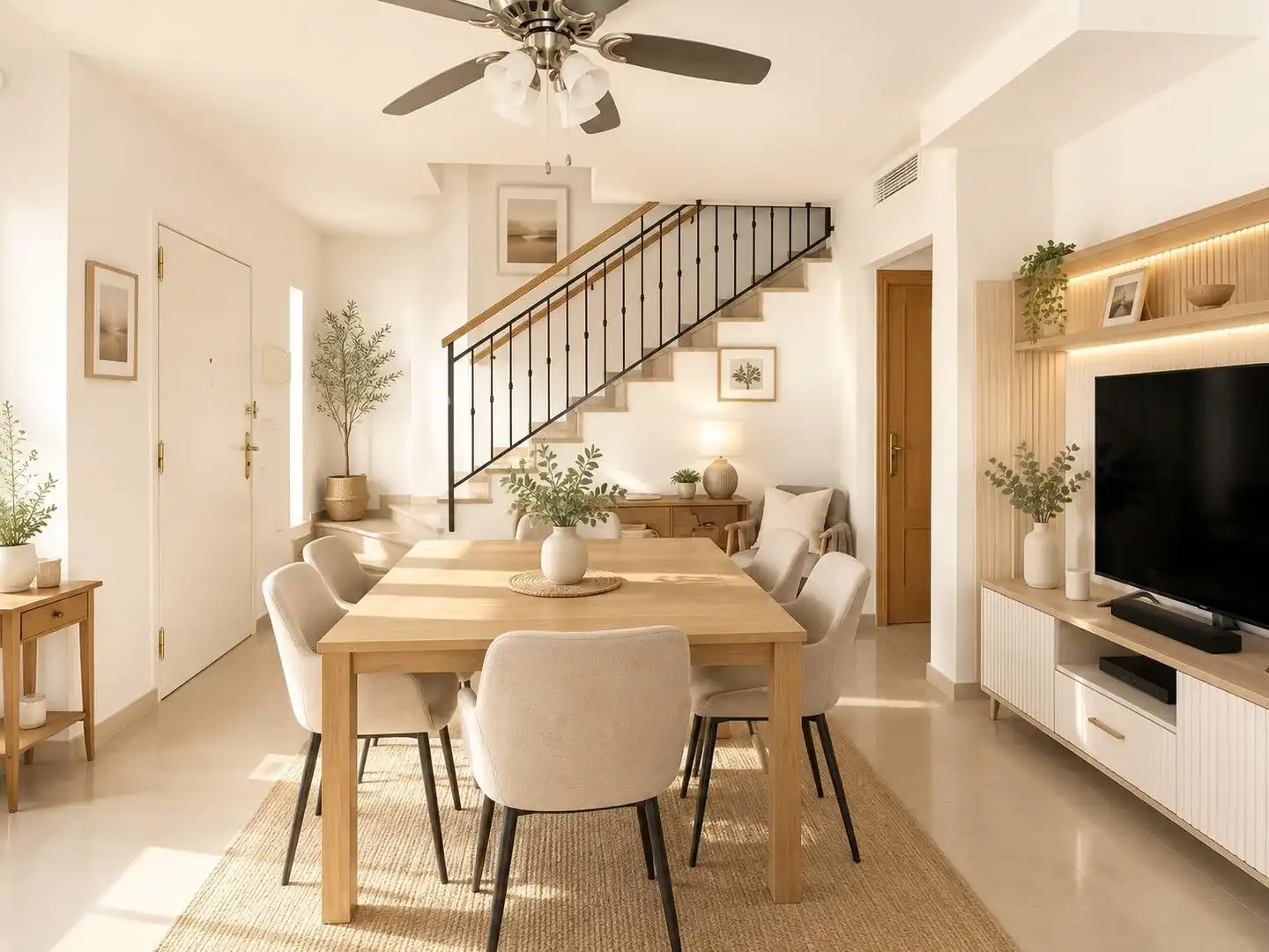Comedor de Casa o chalet en venta en Murcia con Aire acondicionado, Calefacción y Jardín privado