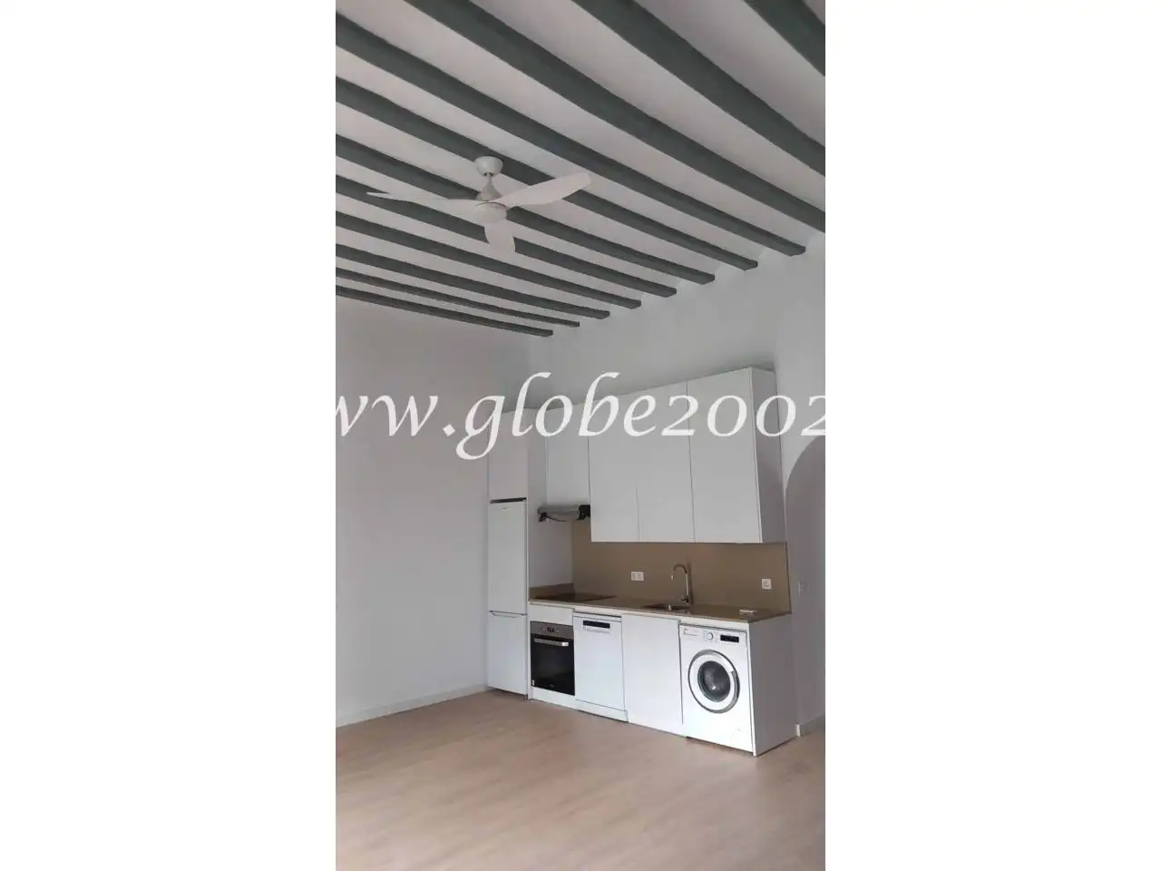 Cocina de Loft de alquiler en San Fernando con Amueblado y Balcón
