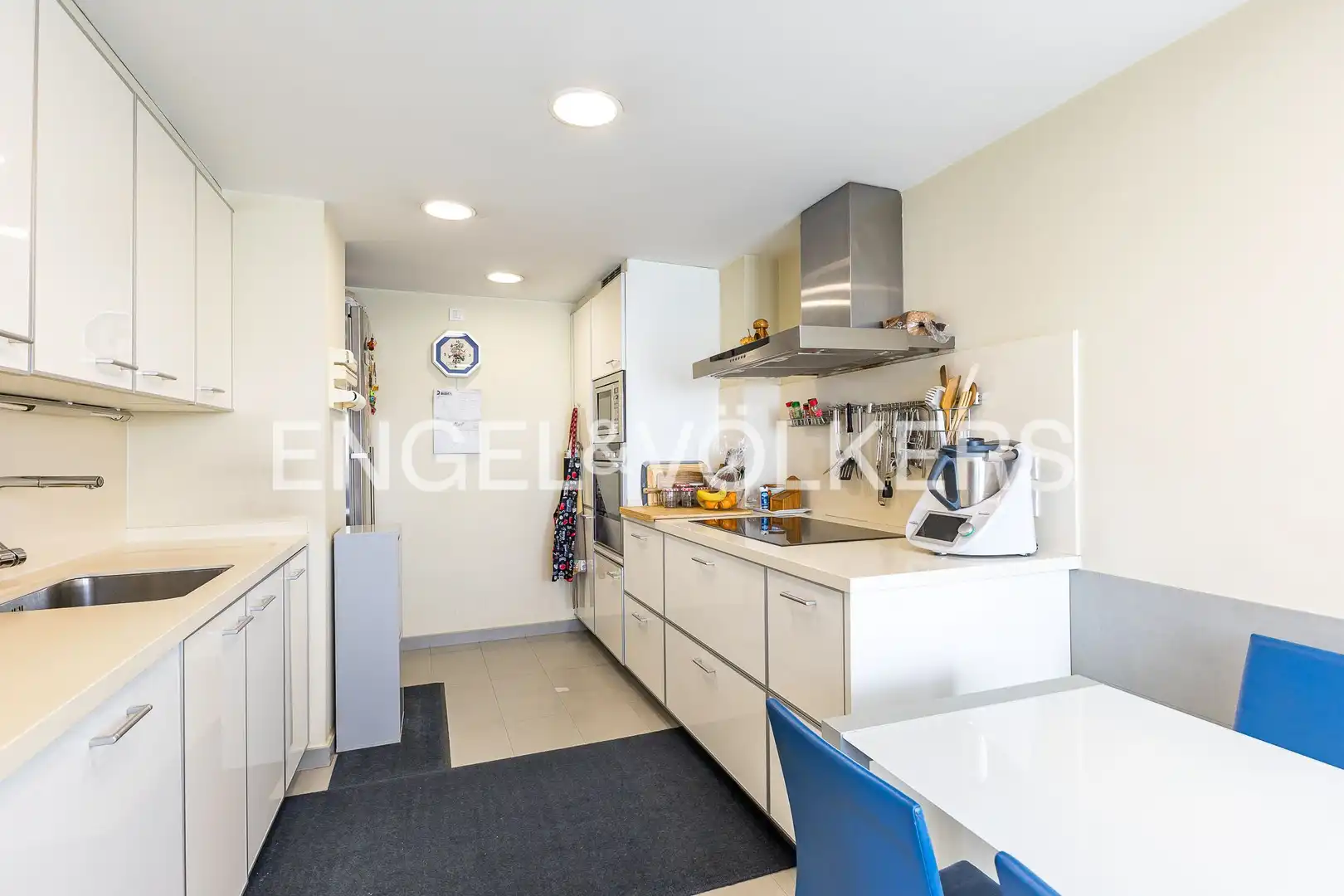 Cocina de Piso en venta en Sant Cugat del Vallès con Aire acondicionado, Calefacción y Parquet