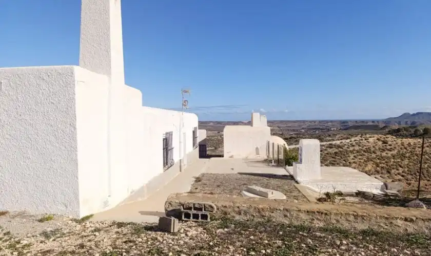 Vista exterior de Casa o chalet en venta en Níjar con Amueblado