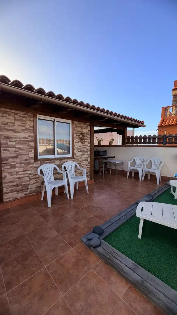 Terrassa de Casa adosada en venda en Buen Paso - La Mancha