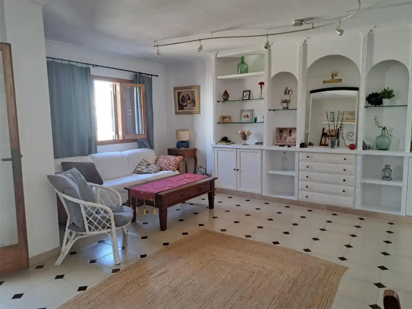 Sala d'estar de Pis en venda en Santa Margalida amb Aire condicionat i Balcó