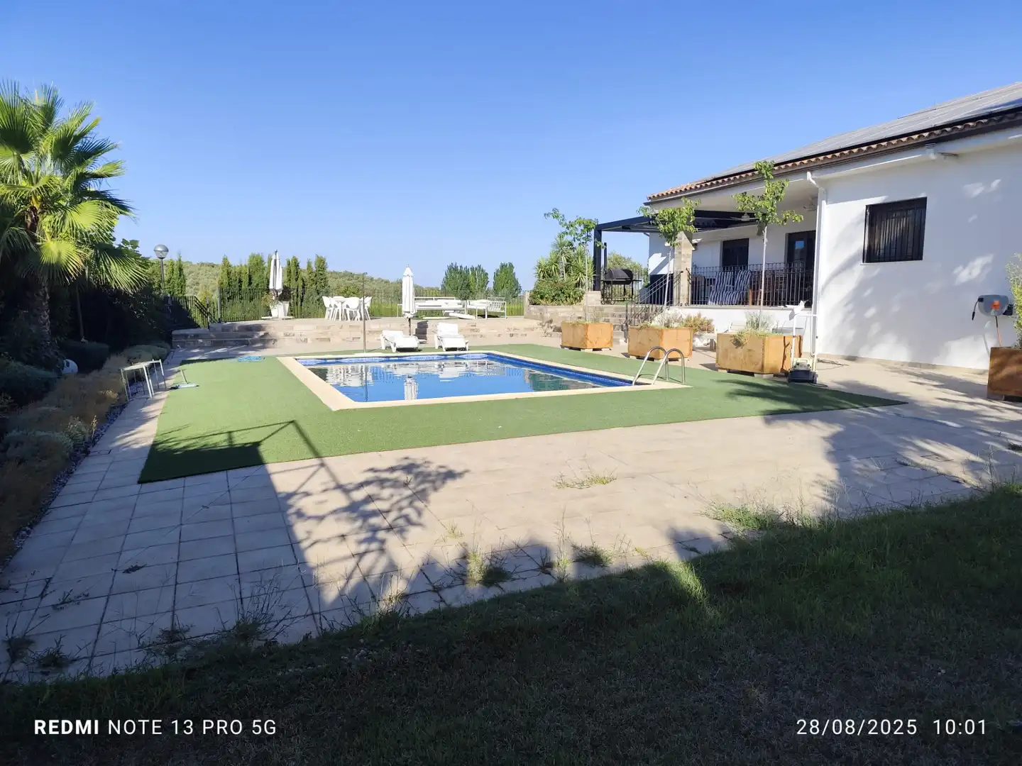 Piscina de Casa o xalet en venda en Úbeda amb Aire condicionat, Calefacció i Jardí privat