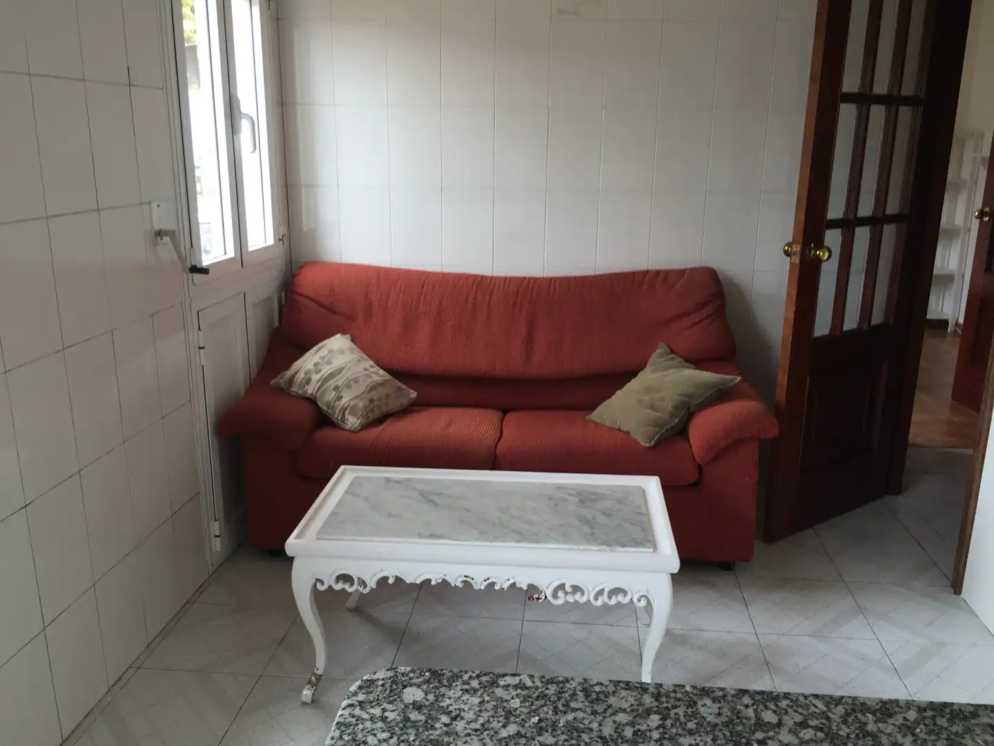 Living room of Flat for rent in Santiago de Compostela   with Furnished