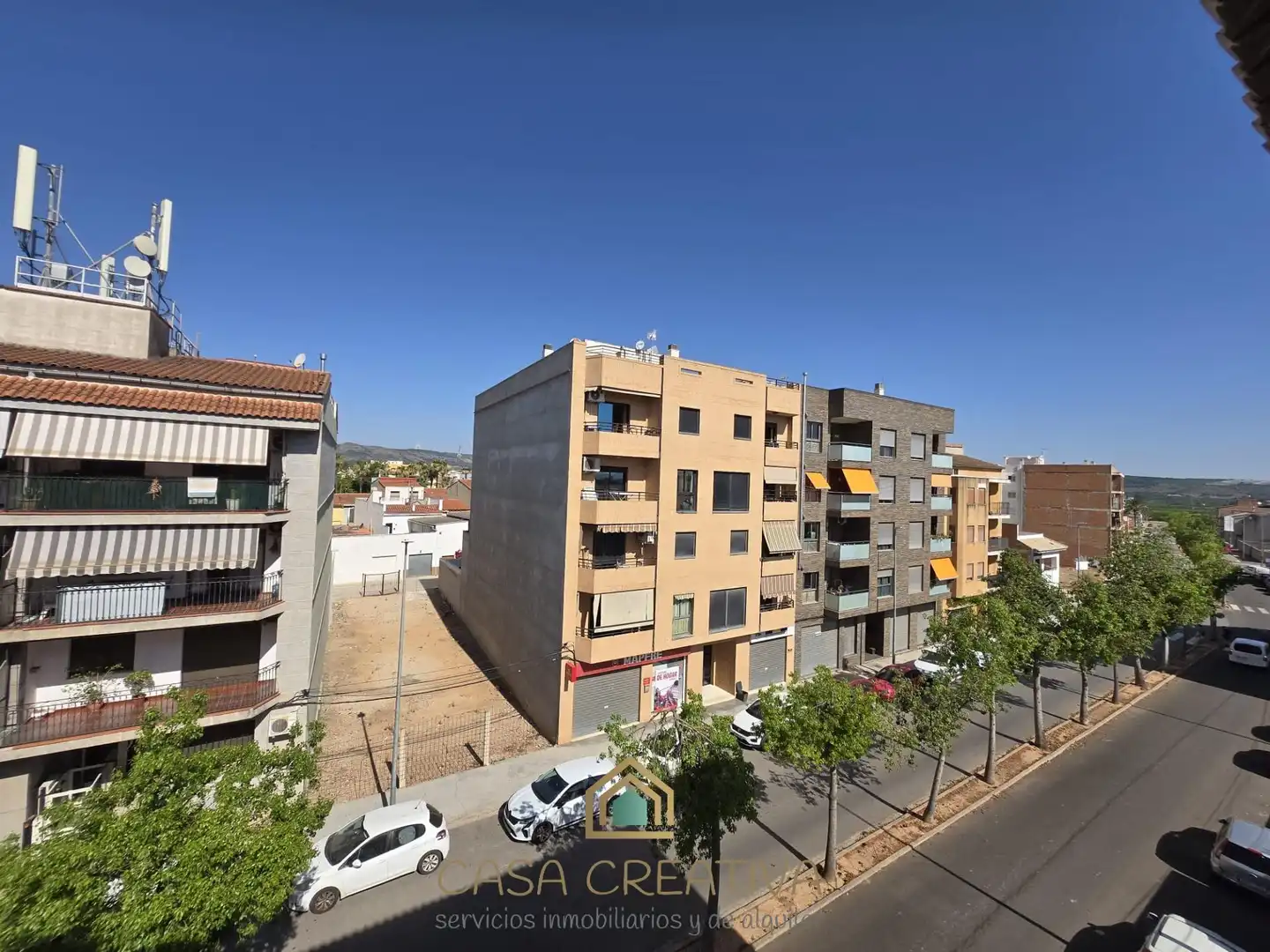 Vista exterior de Pis en venda en Alcàntera de Xúquer amb Aire condicionat, Calefacció i Moblat
