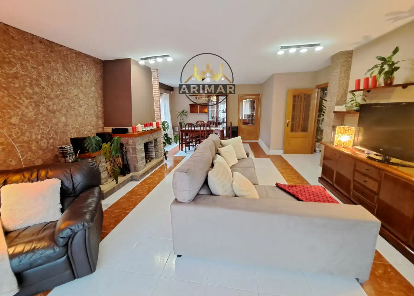 Wohnzimmer von Haus oder Chalet zum Verkauf in Borriol mit Heizung, Privatgarten und Terrasse