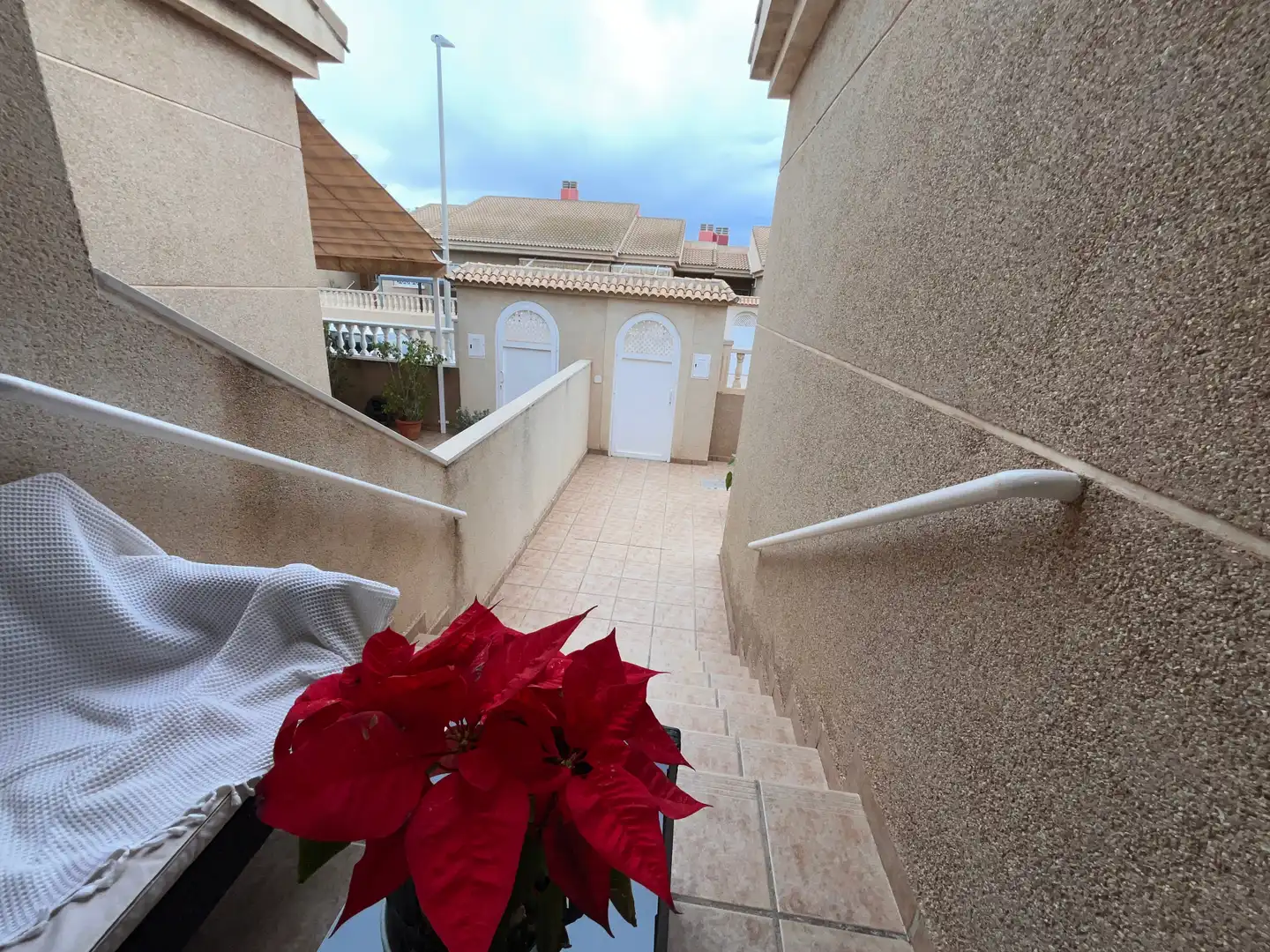 Vista exterior de Casa adosada en venta en Cartagena con Aire acondicionado, Calefacción y Jardín privado