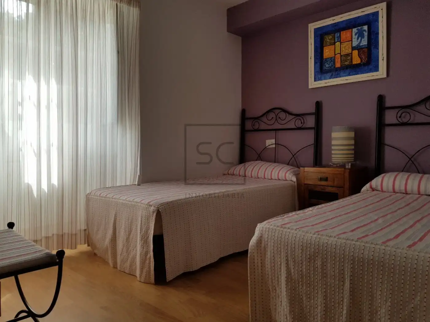 Schlafzimmer von Country house zum Verkauf in Laxe mit Heizung, Terrasse und Möbliert