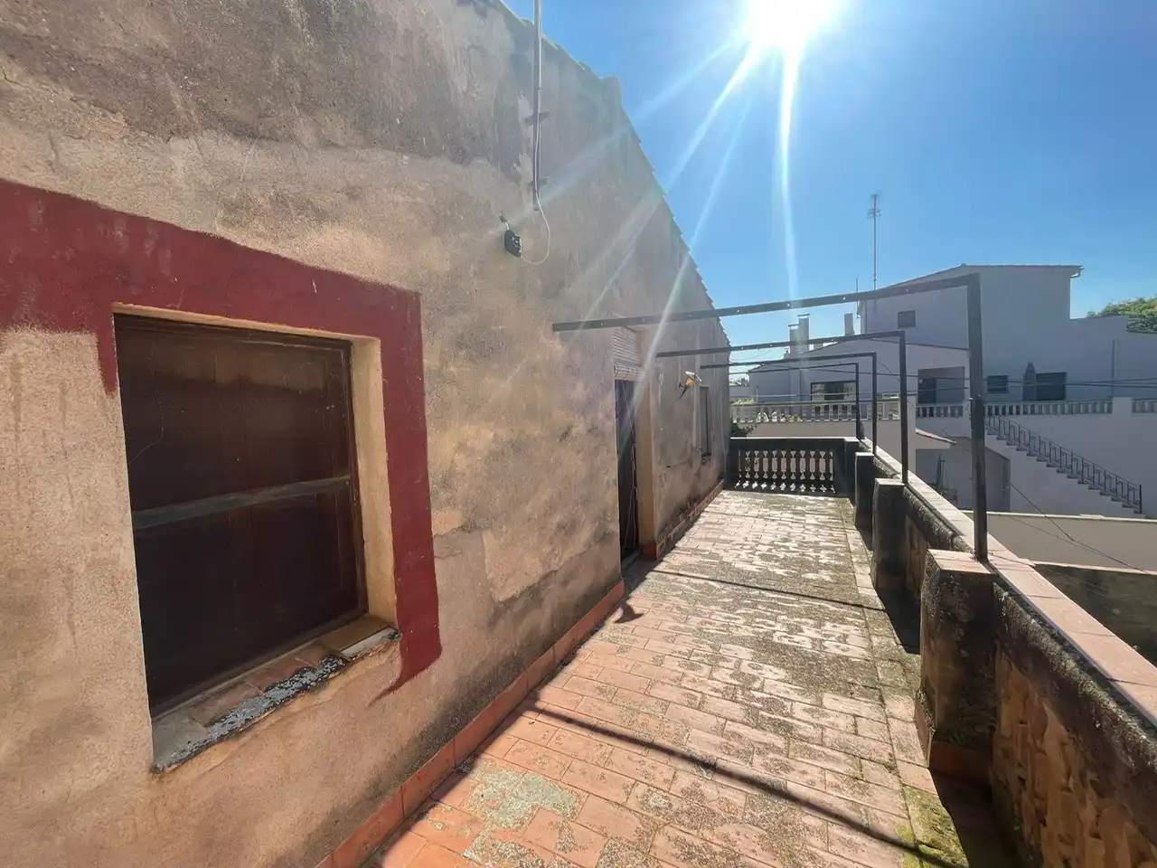 Vista exterior de Finca rústica en venta en Rupià con Terraza, Amueblado y Balcón