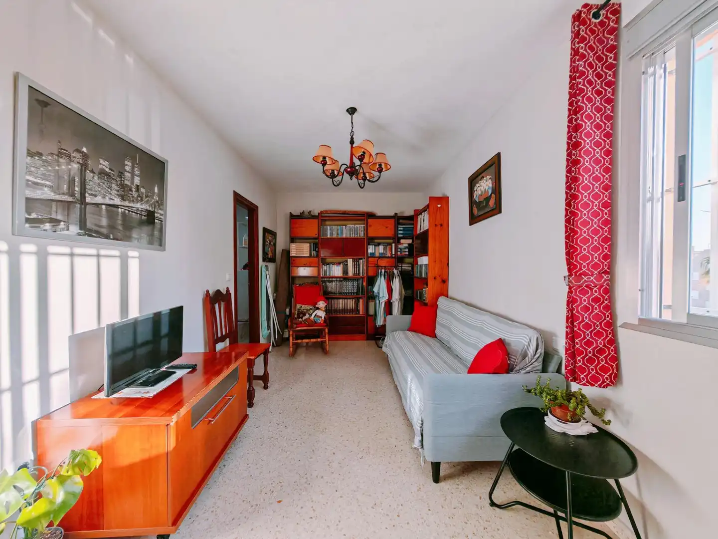 Living room of Flat for sale in Jerez de la Frontera  with Storage room and Community pool