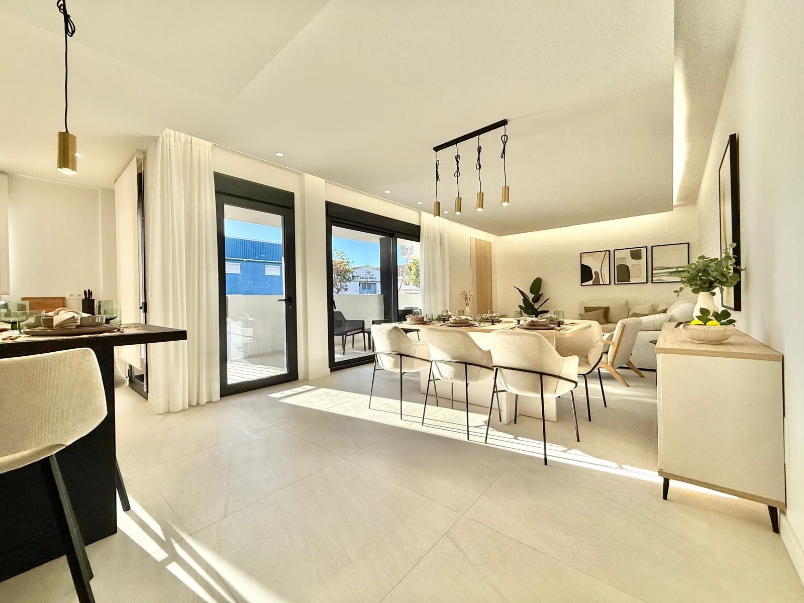 Dining room of Flat for sale in San Pedro del Pinatar  with Air Conditioner, Private garden and Terrace