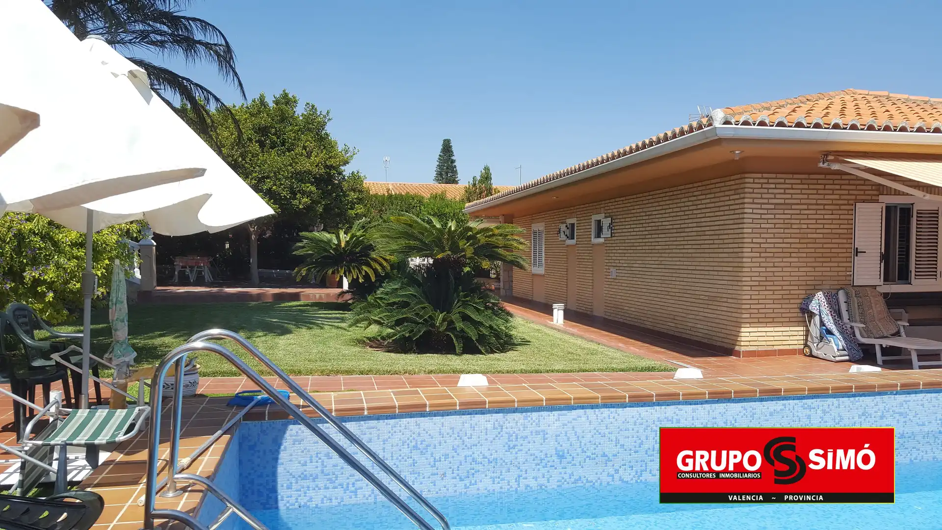 Jardín de Casa o chalet en venta en Picassent con Aire acondicionado, Calefacción y Jardín privado