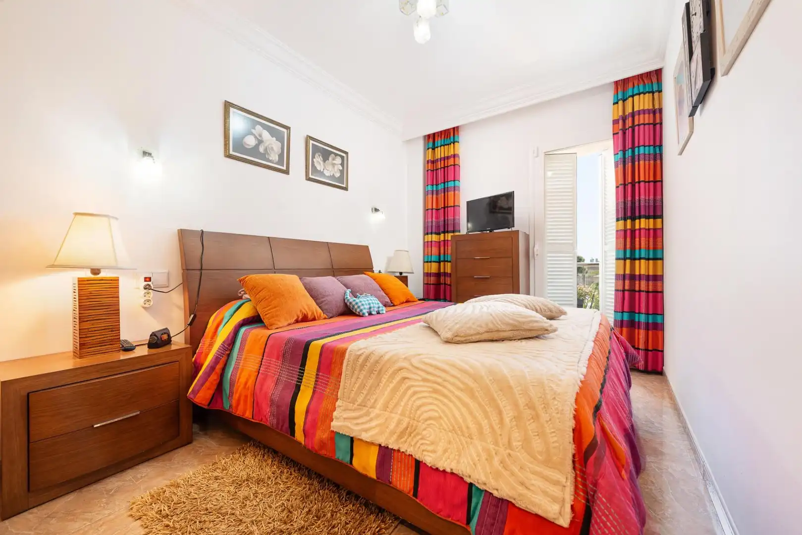 Schlafzimmer von Wohnungen zum Verkauf in Alcúdia mit Klimaanlage, Heizung und Terrasse