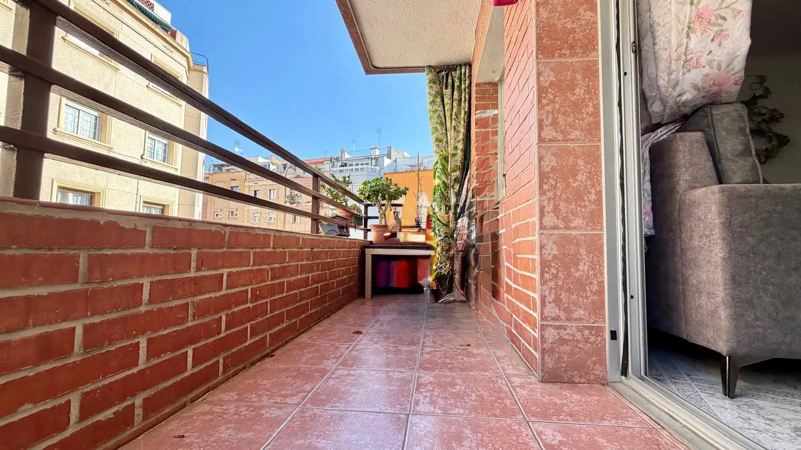 Balcony of Flat for sale in Esplugues de Llobregat  with Heating, Terrace and Balcony