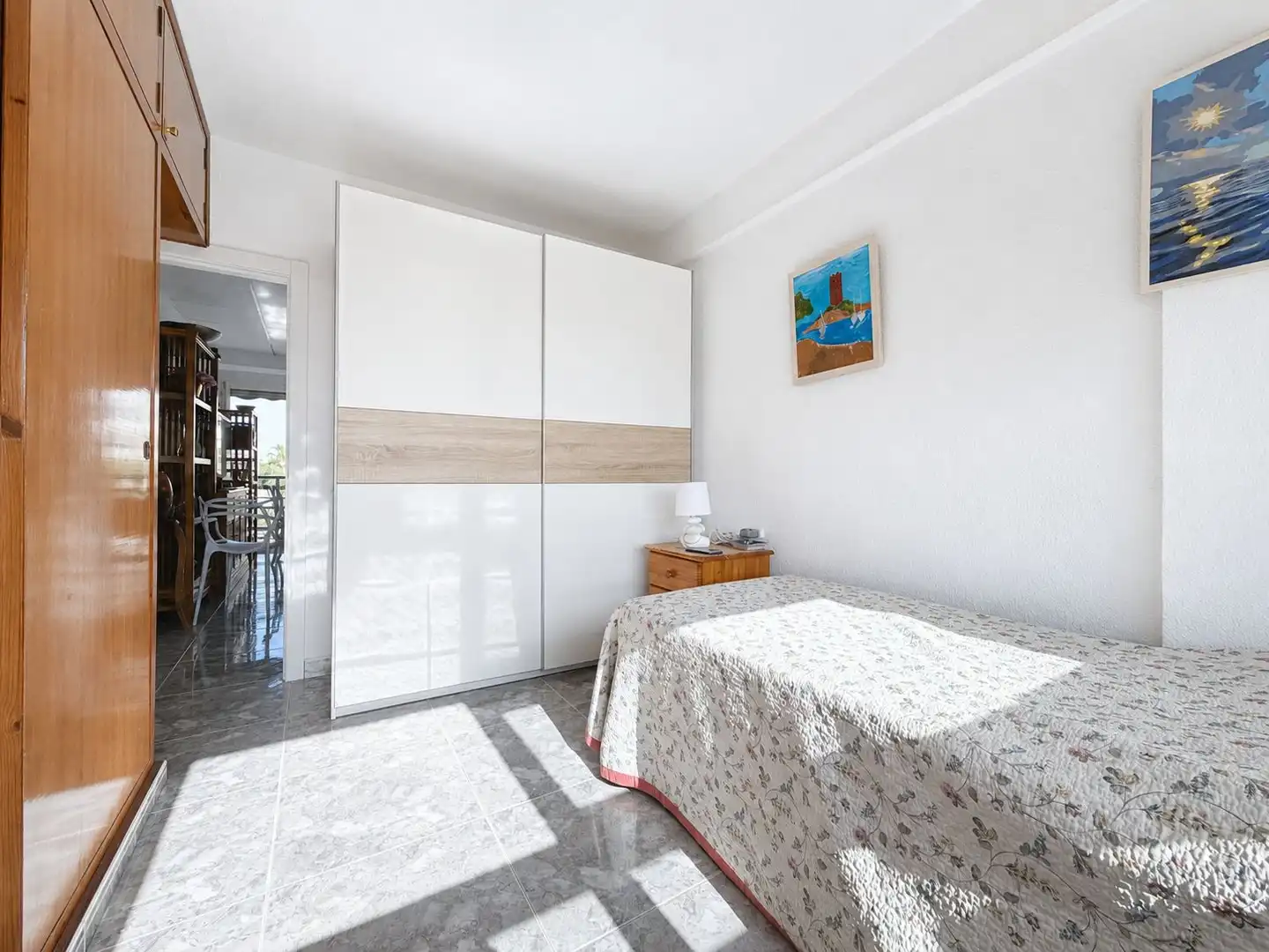 Dormitori de Apartament en venda en El Campello amb Aire condicionat i Terrassa