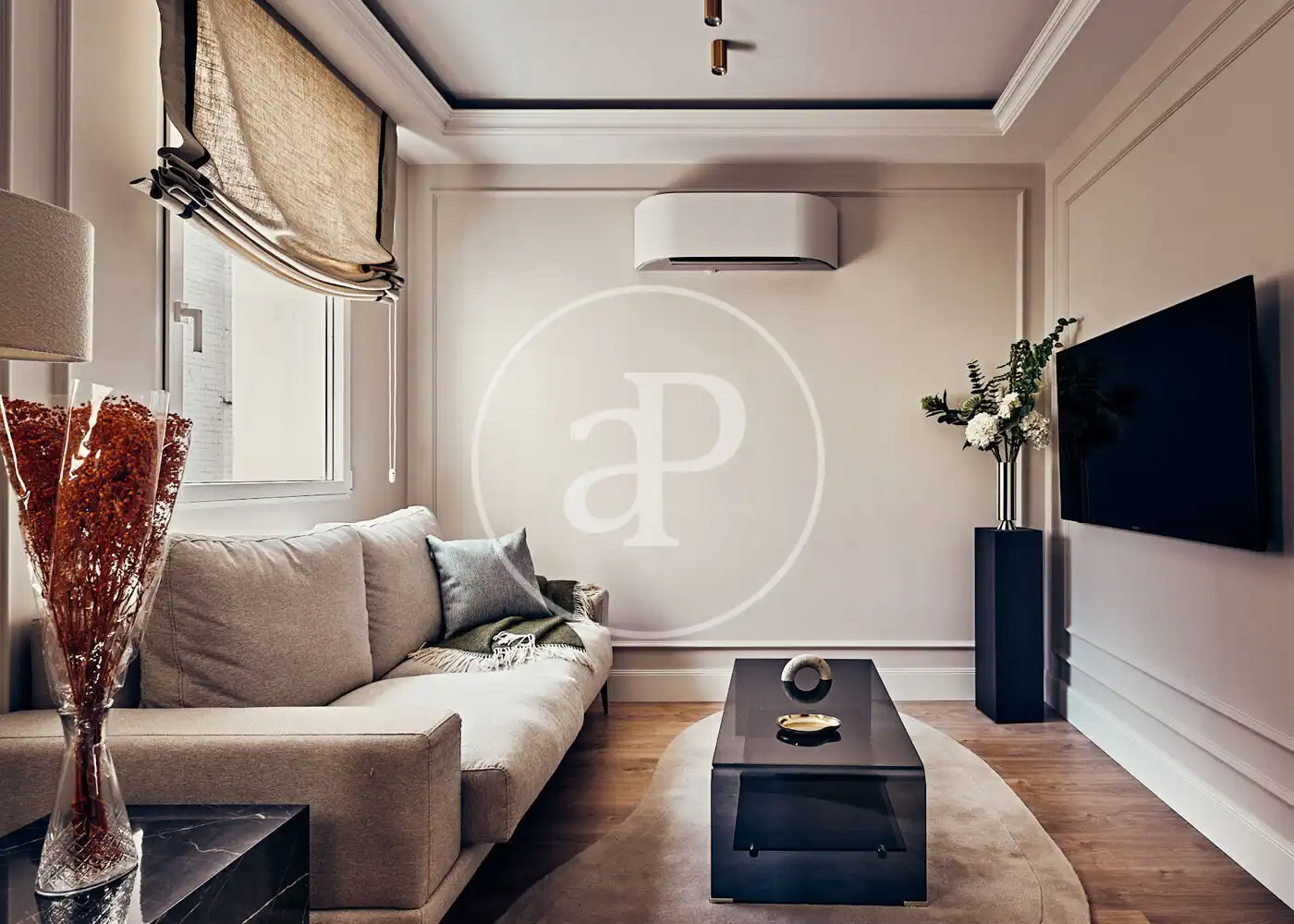 Sala de estar de Piso en venta en Madrid con Aire acondicionado, Calefacción y Amueblado