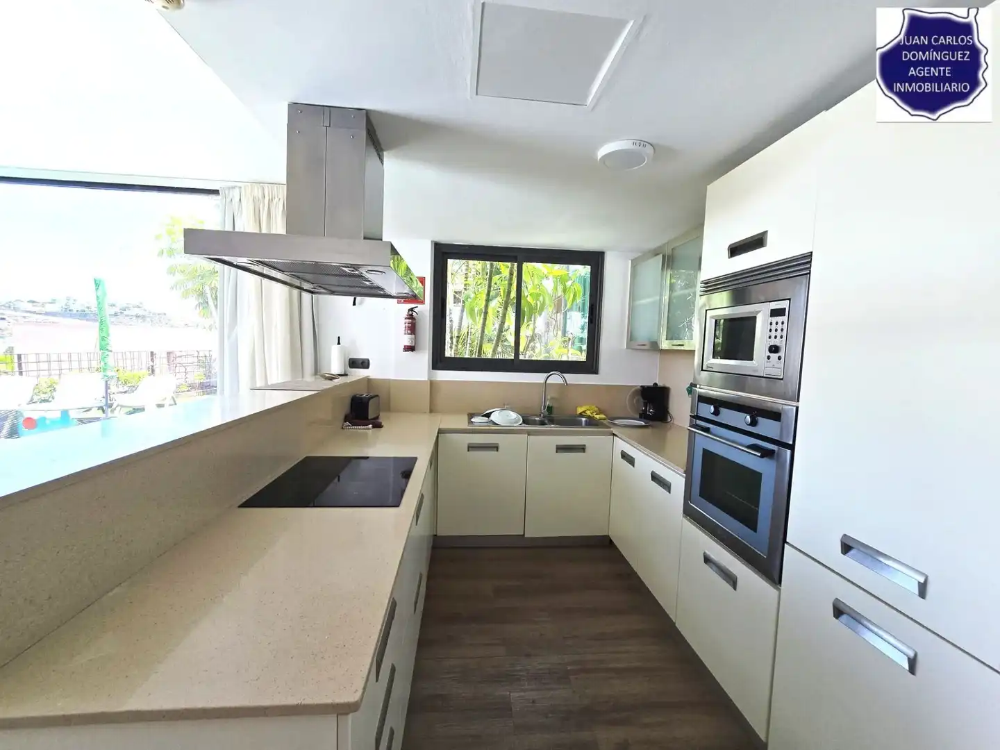 Küche von Haus oder Chalet zum Verkauf in San Bartolomé de Tirajana mit Klimaanlage, Privatgarten und Terrasse